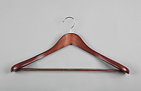 Вешалка-плечики для одежды деревянная C30-5D(красн), фото 1