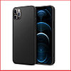 Чехол-накладка для Apple Iphone 12 / Iphone 12 pro (силикон) черный