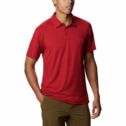 Рубашка-поло мужская Columbia Tech Trail™ Polo красная