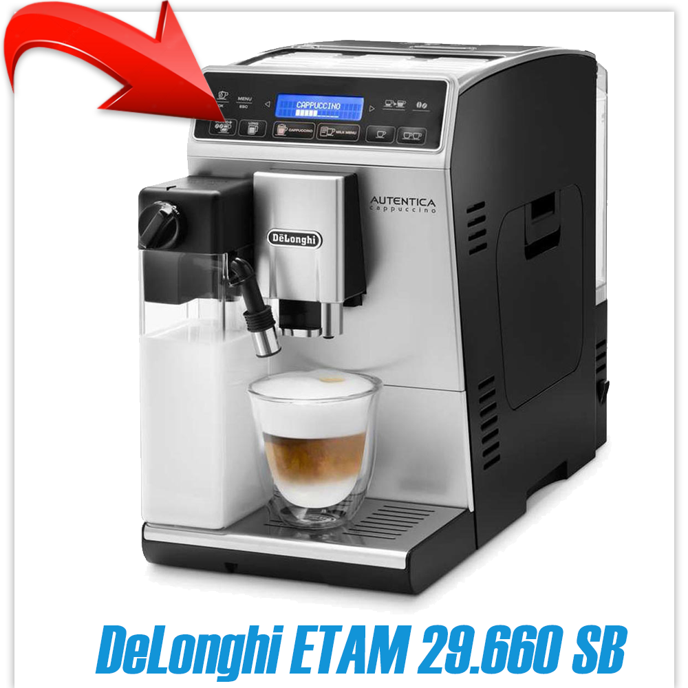 Кофемашина De'Longhi ETAM 29.660 SB Autentica