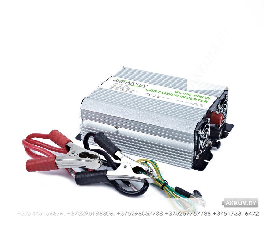 Автомобильный инвертор Gembird Energenie EG-PWC-034 EnerGenie 800W USB - фото 1 - id-p66416905