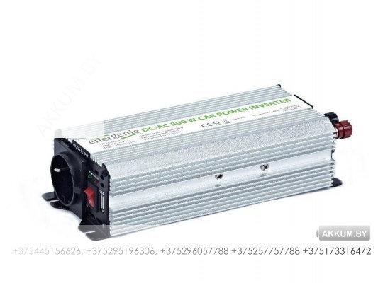 Автомобильный инвертор Gembird Energenie EG-PWC-033 500W USB - фото 2 - id-p66416904