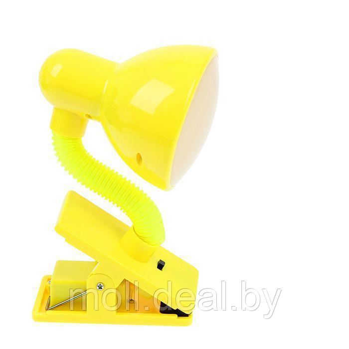 Светильник на прищепке с LED-лампами жёлтый 23х11х10 см - фото 1 - id-p152472934