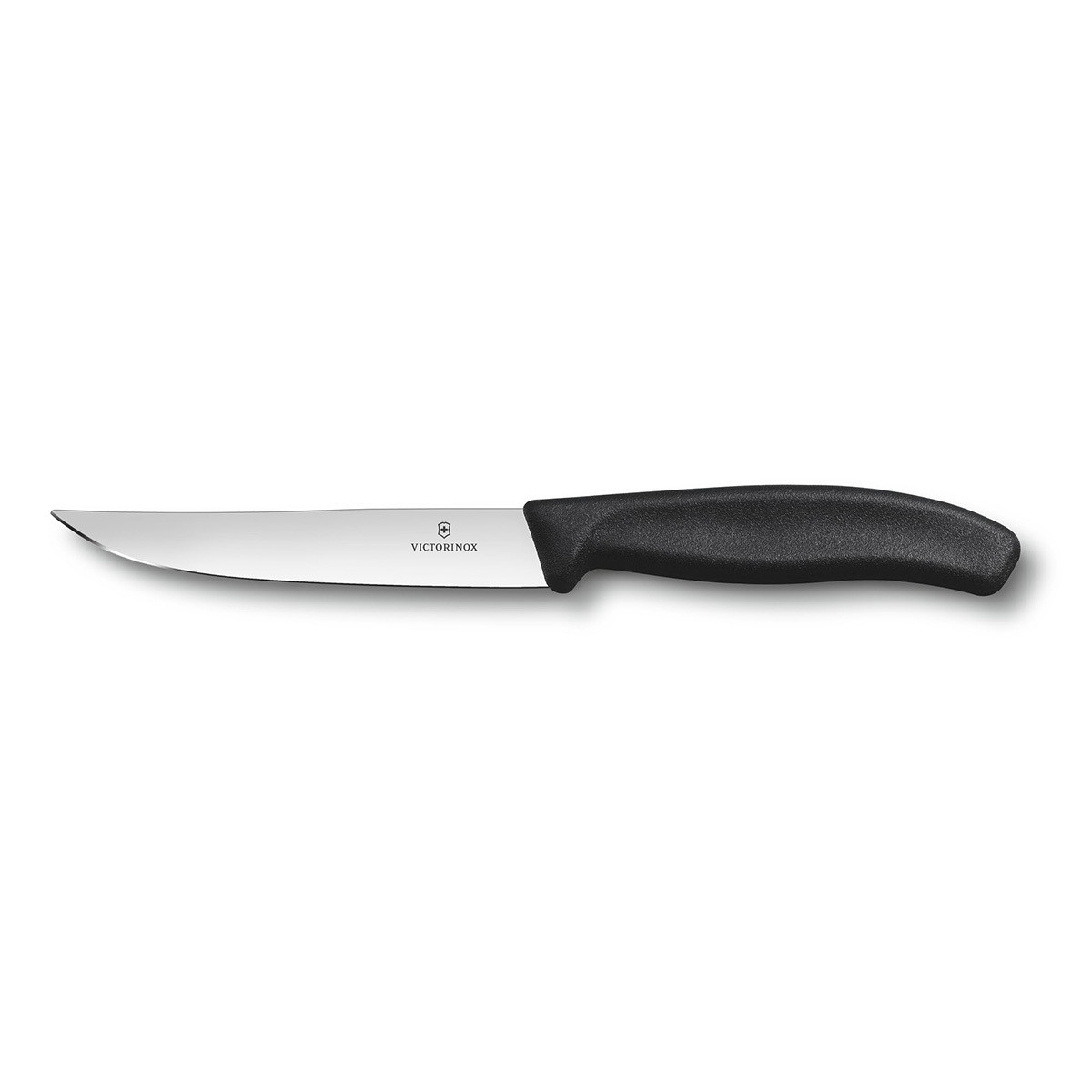 Нож для стейка 12 см,черный.Victorinox в блистере (2шт) - фото 1 - id-p152520348