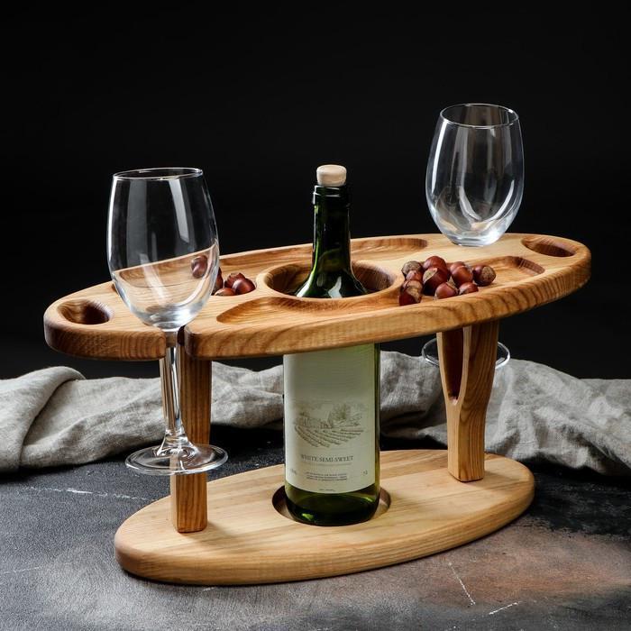 Винный столик, винница, столик для вина. На 2 персоны. - фото 1 - id-p151855451