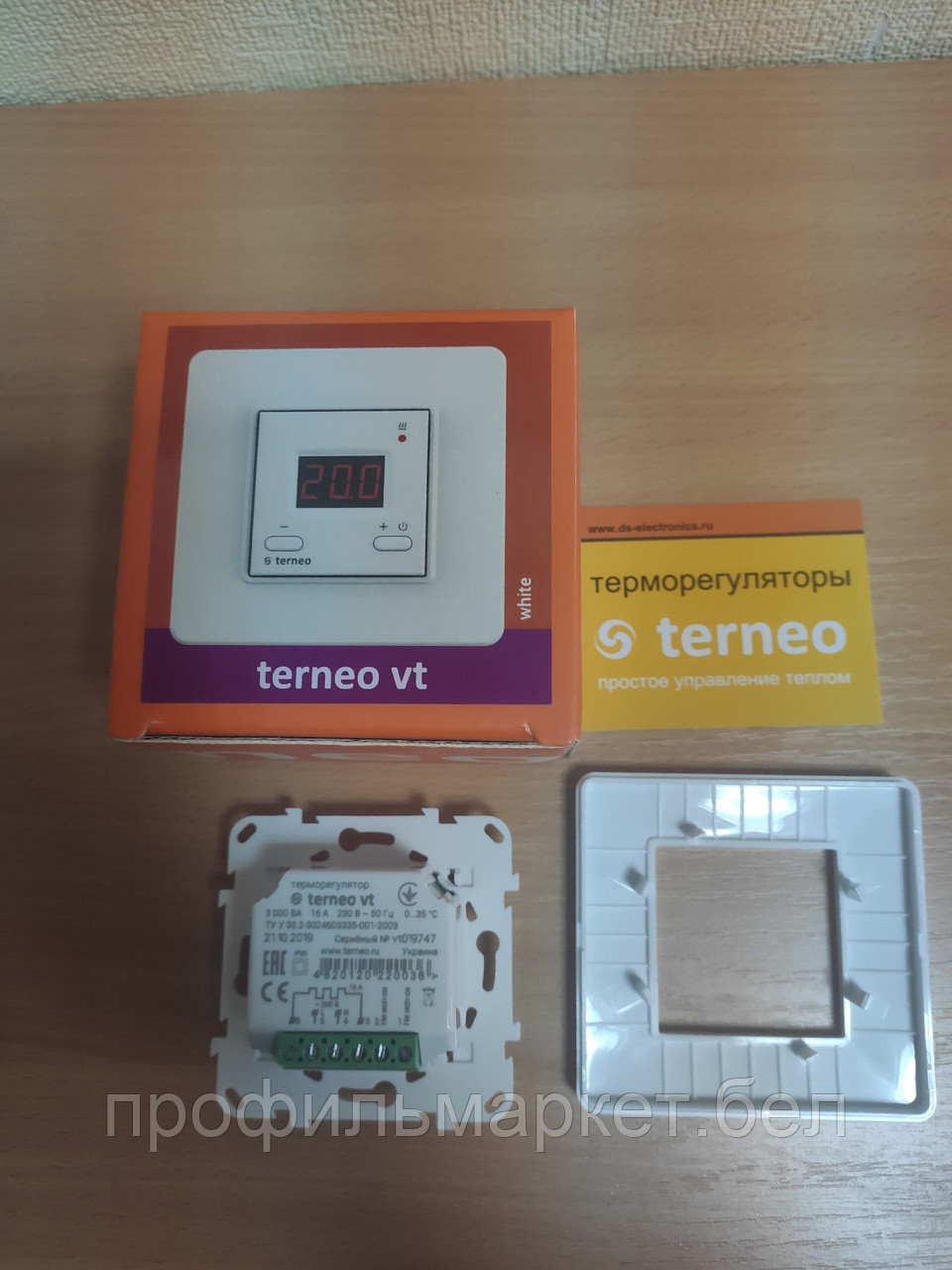 Терморегулятор Terneo vt - фото 2 - id-p152522357