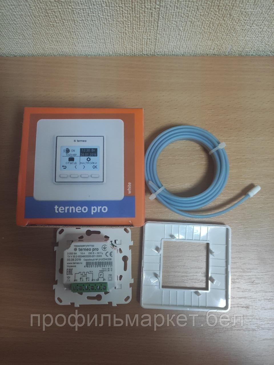 Терморегулятор программируемый Terneo pro - фото 2 - id-p152522358