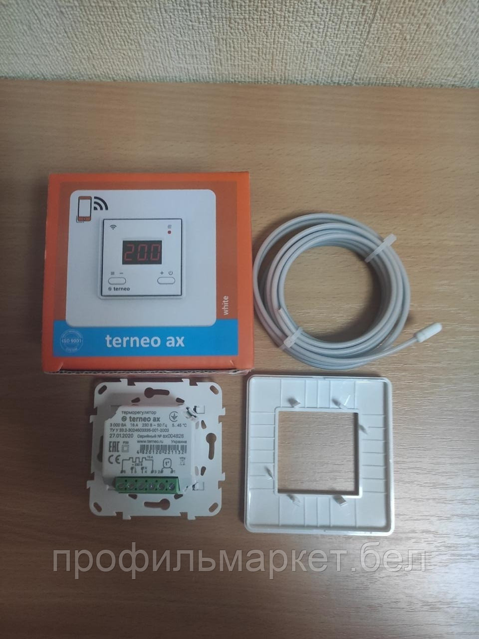 Wi-Fi терморегулятор Terneo ax - фото 2 - id-p152522372