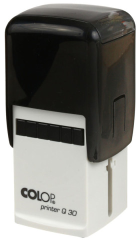 Автоматическая оснастка Colop Q30 для клише штампа 30*30 мм, корпус черный