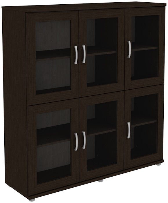 Шкаф для книг 303.04 модульная система Гарун (3 варианта цвета) фабрика Уют сервис - фото 1 - id-p152526677