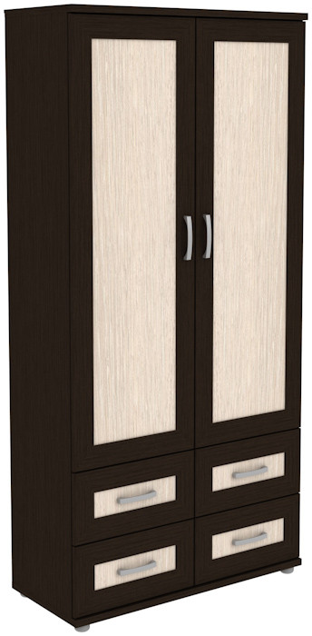 Шкаф для одежды 402.09 модульная система Гарун (3 варианта цвета) фабрика Уют сервис - фото 3 - id-p152528927
