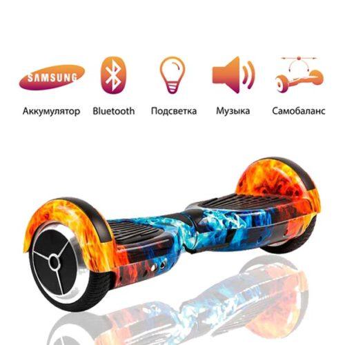 Гироскутер Smart Bal. 6.5 Огонь и Лед Самобаланс, Свет, Музыка. Доставка по Беларуси. Гарантия 12 ме