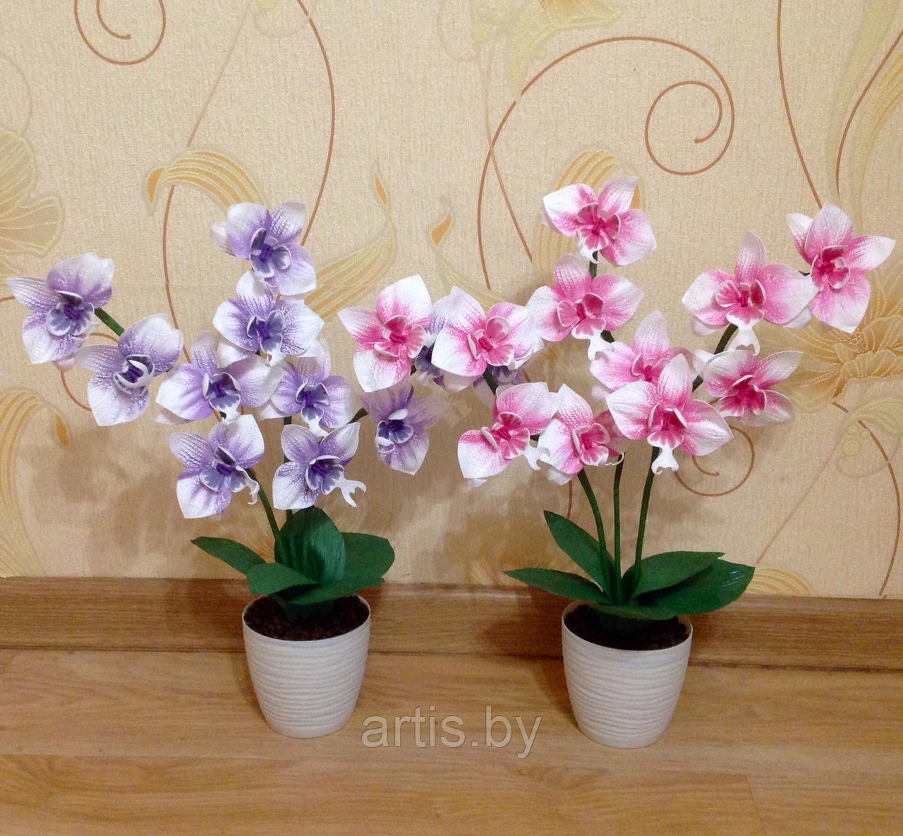 Искусственные орхидеи (3 ветки) - фото 6 - id-p152529176