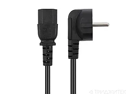 Сетевой кабель CAB56 EURO pin (m) - C13 (m) (1.5м), черный (Vixion)