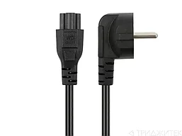 Сетевой кабель CAB59 EURO pin (m) - 3pin (m) (1.5м), черный (Vixion)