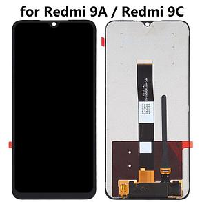 Дисплей (экран) для Xiaomi Redmi 9A Original c тачскрином, черный, фото 2
