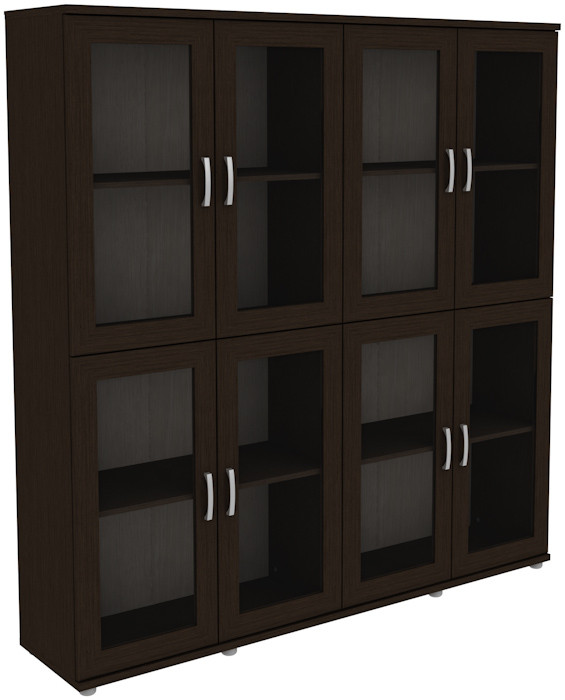 Шкаф для книг 404.04 модульная система Гарун (3 варианта цвета) фабрика Уют сервис - фото 1 - id-p152544512