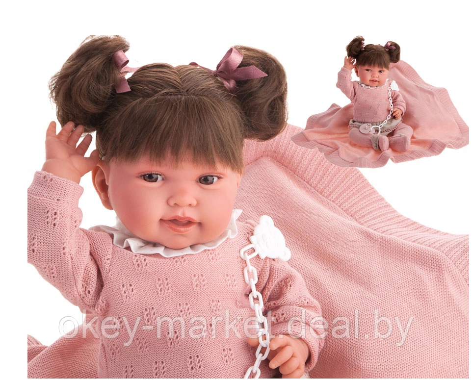 Кукла Antonio Juan Рэйчел в розовом 33114, 40 см - фото 5 - id-p152544904