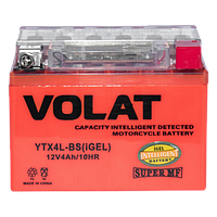 Аккумулятор (АКБ) VOLAT YTX4L-BS (iGEL) L+ (КИТАЙ)
