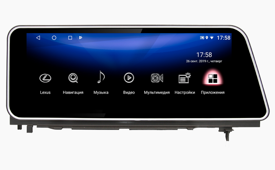 Штатная магнитола Parafar Android 13 для Lexus RX 2015-2019 экран 12.3