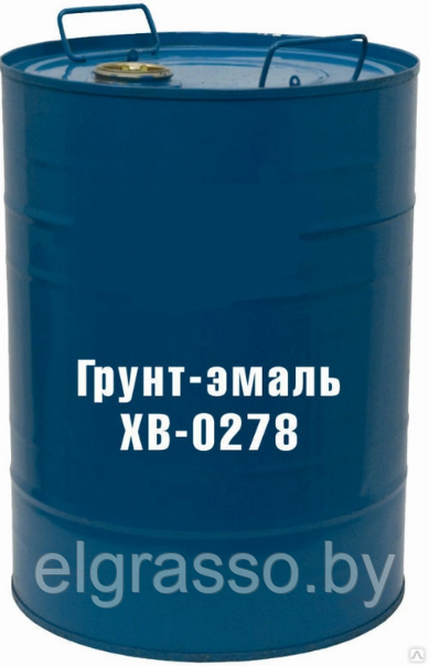 Грунт-эмаль по ржавчине 3в1 ХВ-0278, 20 кг - фото 1 - id-p3738487