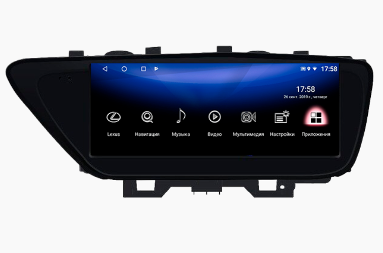 Штатная магнитола Parafar Андроид для Lexus ES 2015-2018 (PF4802) Замена монитора 8 дюймов на 10,25. Джойстик - фото 1 - id-p152549240