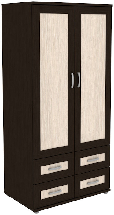 Шкаф для одежды 412.10 модульная система Гарун (3 варианта цвета) фабрика Уют сервис - фото 2 - id-p152549531