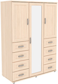 Шкаф для одежды с зеркалом 413.10 модульная система Гарун (3 варианта цвета) фабрика Уют сервис