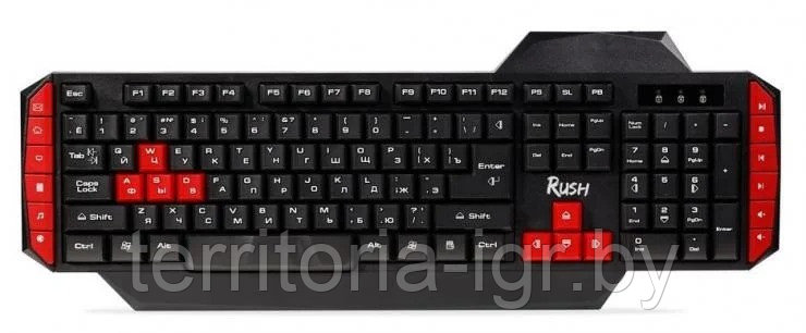 Клавиатура Rush Raven SBK-200GU-K черный Smartbuy - фото 2 - id-p152551119