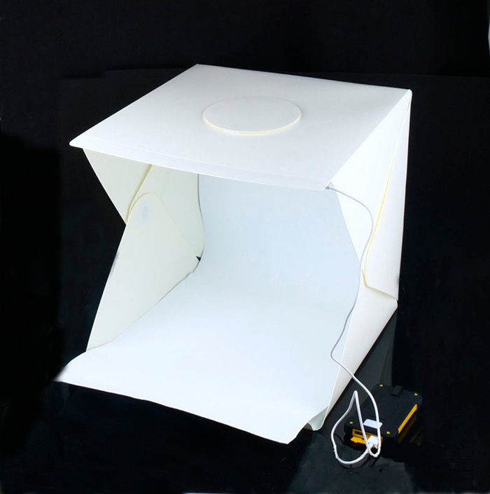 Фотобокс с LED подсветкой и верхним окошком - фото 5 - id-p152553031