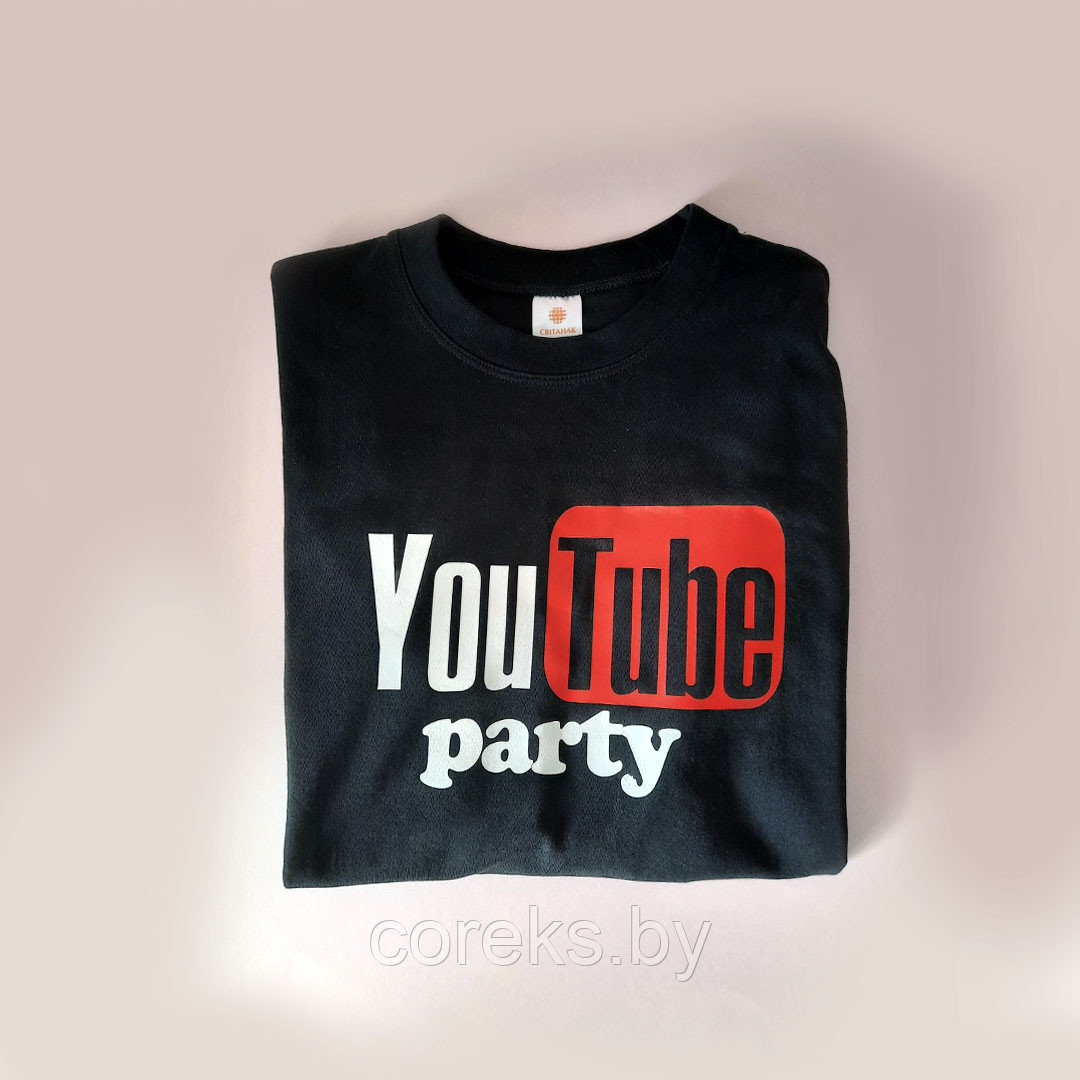 Футболка "YouTube party"