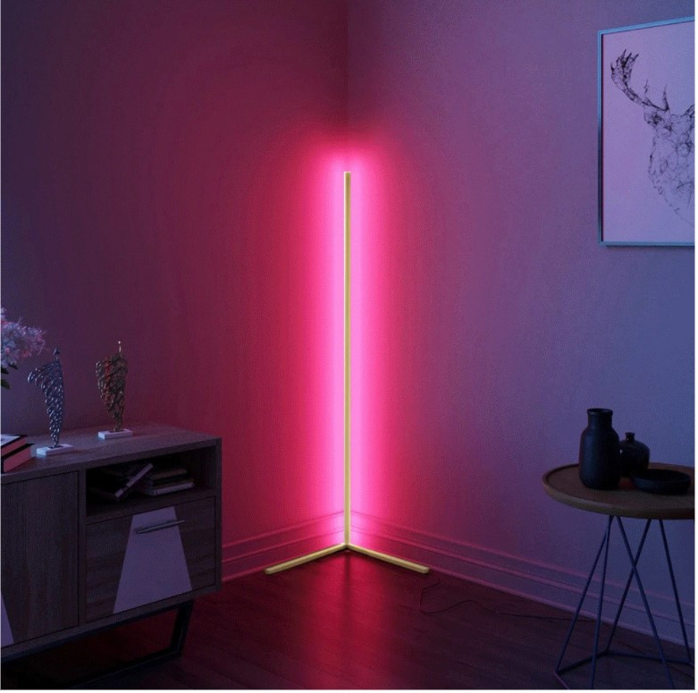 Светодиодный светильник RGB 140 см (угловой торшер) - фото 3 - id-p152557174