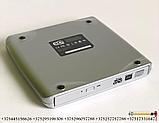 Внешний оптический накопитель CD привод 3Q Slim DVD RW Drive T115U-ES (USB 2.0, серебристый), фото 3