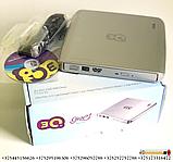 Внешний оптический накопитель CD привод 3Q Slim DVD RW Drive T115U-ES (USB 2.0, серебристый), фото 2