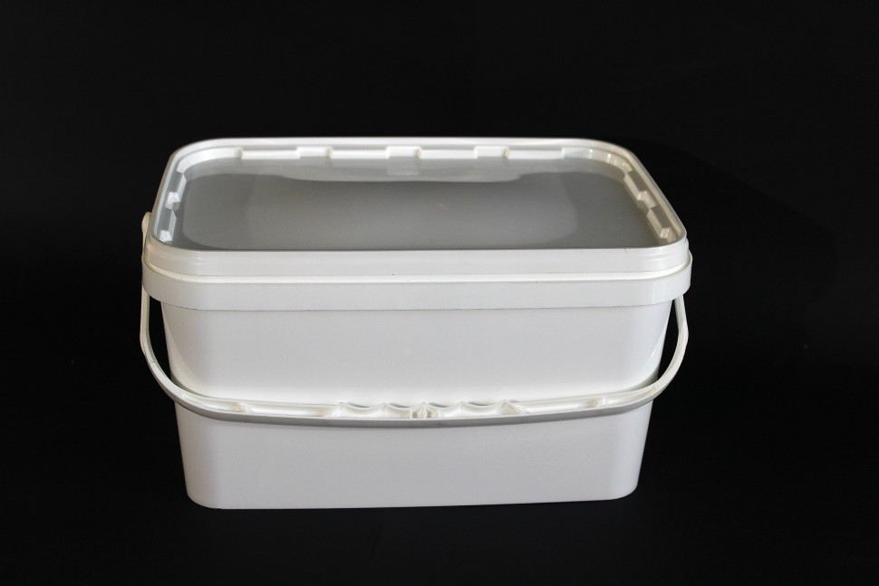 Ведро прямоугольное на 2 литра ,герметичное с крышкой для фасовки и хранения пищевых продуктов - фото 1 - id-p152560989