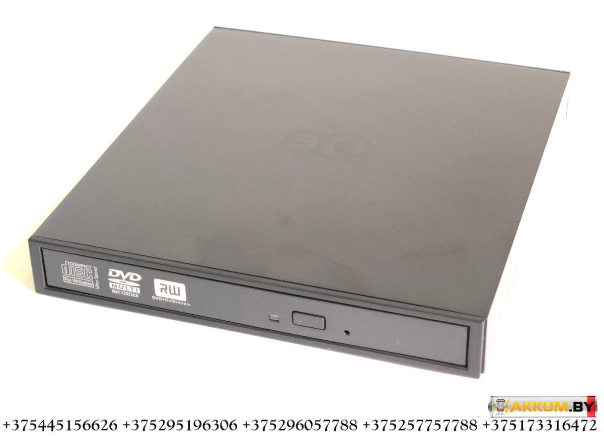 Внешний оптический накопитель CD привод 3Q Slim DVD RW Drive T104H-TB (USB 2.0, черный) - фото 4 - id-p151902049