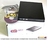 Внешний оптический накопитель CD привод 3Q Slim DVD RW Drive T104H-TB (USB 2.0, черный), фото 5