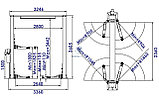 Подъемник с верхней синхронизацией, 2-х стоечный, TS-1114MR, фото 10