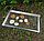 Мангал-барбекю Portable Barbecue Grill металлический с решеткой гриль. Складной, портативный, фото 4