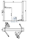 TS-5.5 Подъемник 2-хст. г/п 5.5т, фото 6