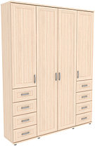 Шкаф для одежды 504.05 модульная система Гарун (3 варианта цвета) фабрика Уют сервис, фото 2