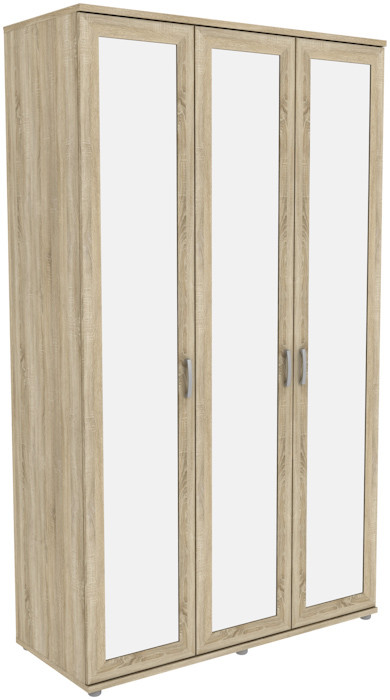 Шкаф для одежды с зеркалами 513.02 модульная система Гарун (3 варианта цвета) фабрика Уют сервис