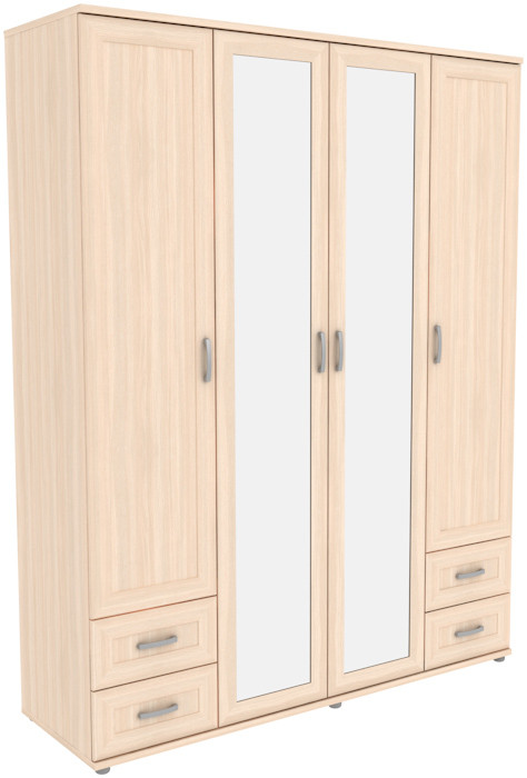 Шкаф для одежды с зеркалами 514.08 модульная система Гарун (3 варианта цвета) фабрика Уют сервис - фото 1 - id-p152579668