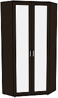 Шкаф угловой с зеркалами 533.02 модульная система Гарун (3 варианта цвета) фабрика Уют сервис