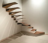 Консольные лестницы на стальном каркасе, фото 6
