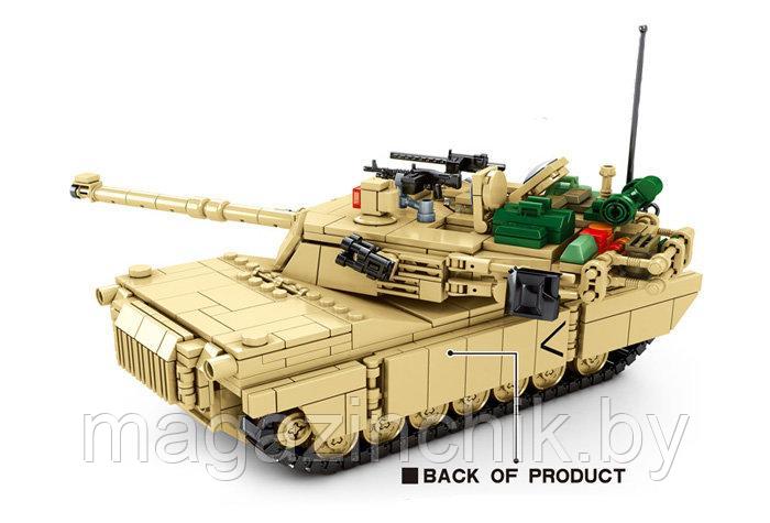 Конструктор Основной боевой танк M1A2 Абрамс SY0100,1052 дет., аналог Лего - фото 2 - id-p152579969