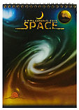 Блокнот Space 50л. А5 картонная обложка на спирали, фото 3