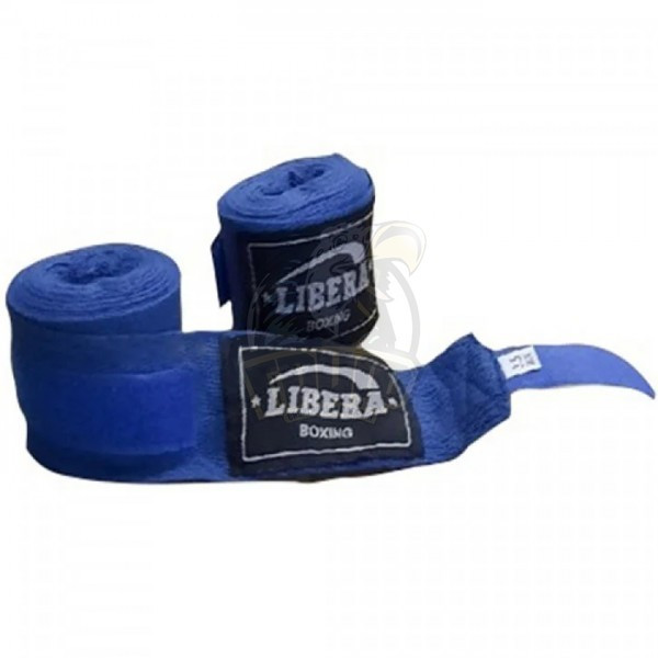Бинт боксерский Libera 5,0 м (синий) (арт. LIB-1050)