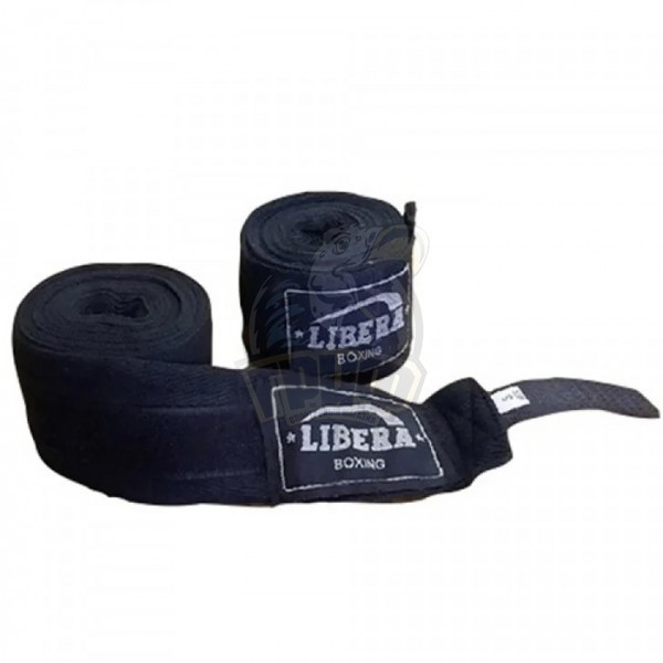 Бинт боксерский Libera 3,5 м (черный) (арт. LIB-1035)