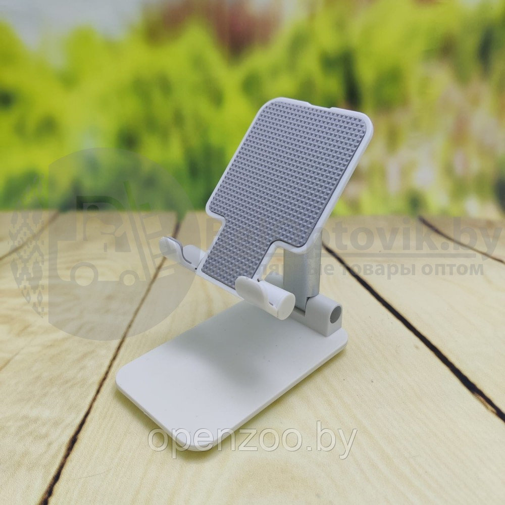 Подставка складная держатель Folding Phone Stand для мобильного телефона, планшета L-305 Белая - фото 7 - id-p152583264